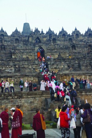 朝圣婆罗浮屠～！